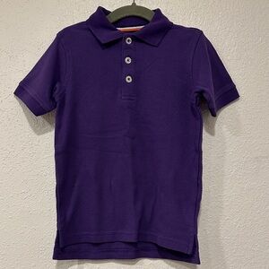 FRENCH TOAST 3T Kids Purple Polo Shirt - Classic Short Sleeve
